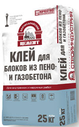 Клеи для пенобетона