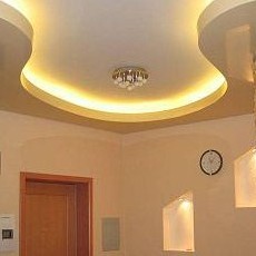 Натяжные многоуровневые потолки
