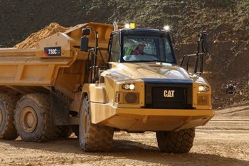 Новинки самосвалов от Caterpillar