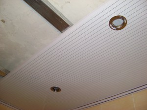 Потолок из пластиковых панелей