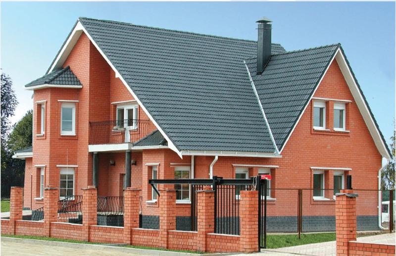 Загородные дома из кирпича
